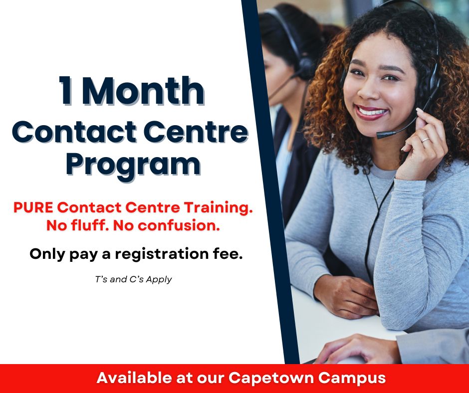 Available at our Capetown Campus